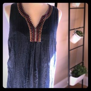 Monteau Embroidered Sun Dress